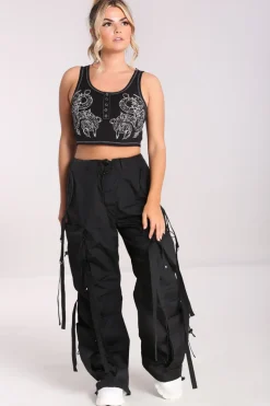Octopus Trousers Black