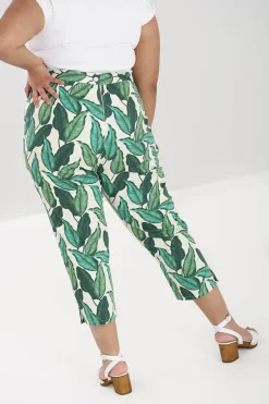 Rainforest Cigarette Trousers