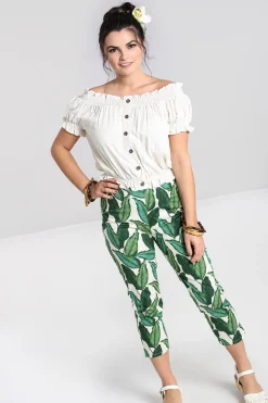 Rainforest Cigarette Trousers