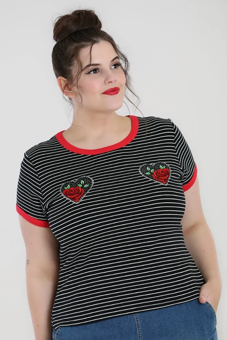 Rose Heart Top