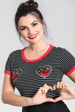 Rose Heart Top