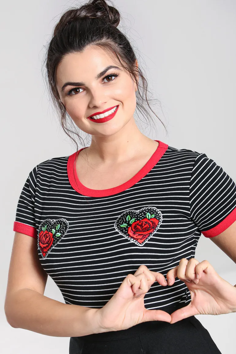 Rose Heart Top