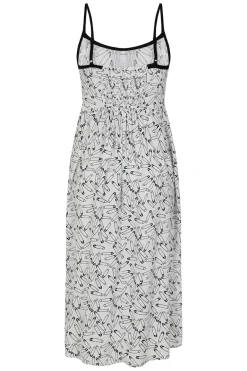 Safety Pin Dress White