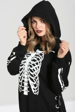 Skeleton Hoodie Dress