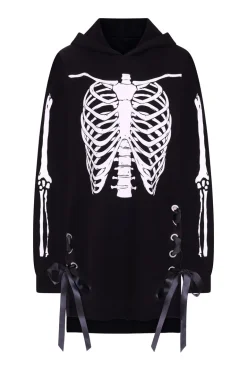 Skeleton Hoodie Dress