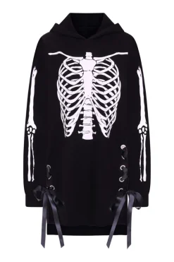 Skeleton Hoodie Dress