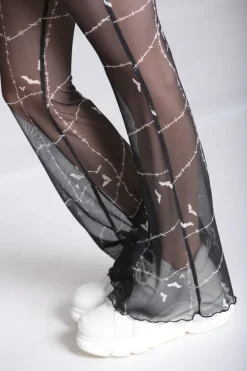 Stitches Mesh Trousers