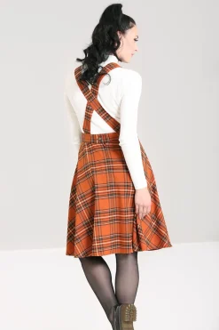 Tawny Pinafore Dress