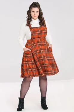 Tawny Pinafore Dress