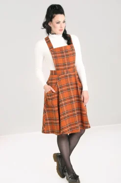 Tawny Pinafore Dress