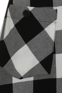 Teen Spirit Mid Skirt Black-White