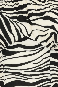 Zebra Crop Top