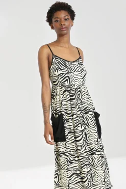 Zebra Maxi Dress