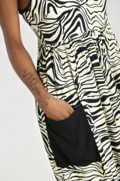 Zebra Maxi Dress
