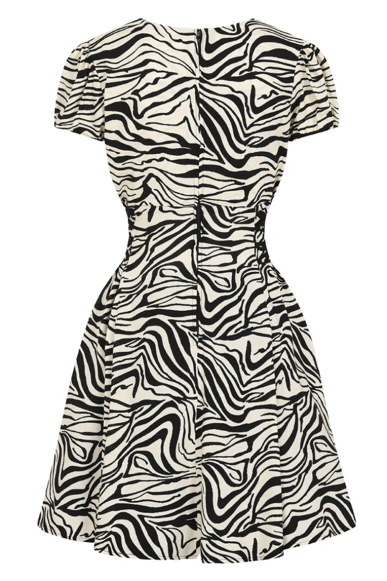 Zebra Mini Dress