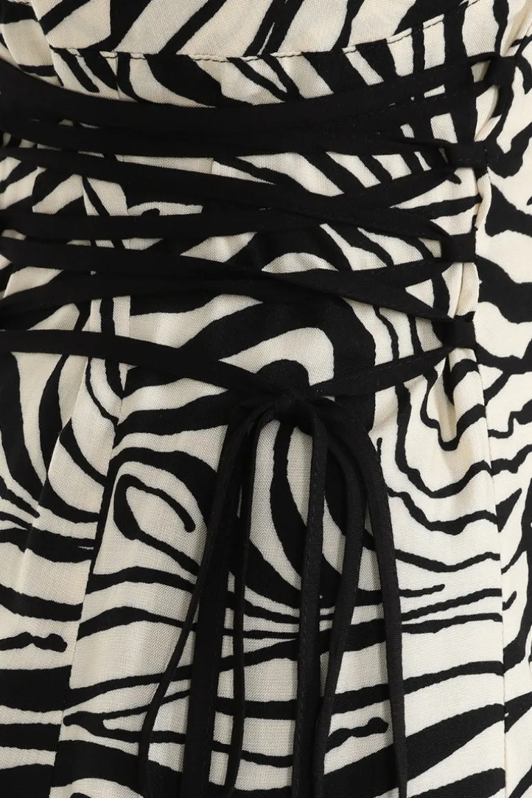 Zebra Mini Dress