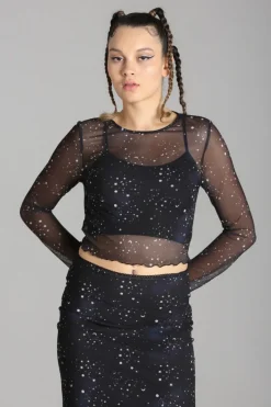 Zodiac Mesh Top
