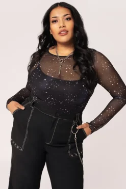 Zodiac Mesh Top